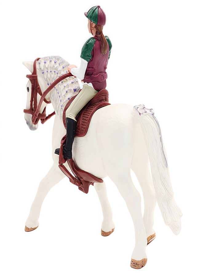 Higherbros 4 Piece Farm Horse Set, Horse Toy Figurine Farm Animal for Birthday Cake Topper, Garden Decoration, Party Favors, Kids School Project - Image 3